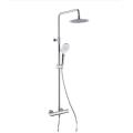 Wall-mounted Shower Set with Overhead Spray